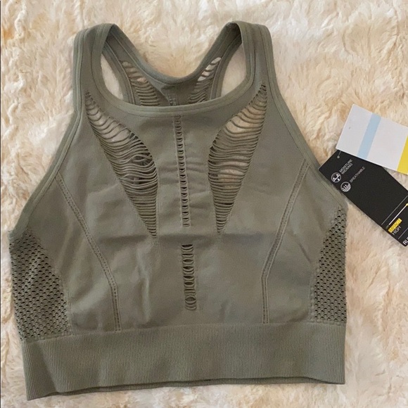 🆕 ZELLA BODY Natura Longline Sports Bra Size L - Picture 3 of 6